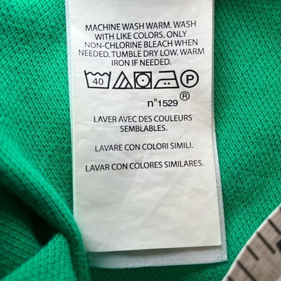 Polo Ralph Lauren XS Unisex Classic Fit Solid Cotton Mesh Polo Shirt - Picture 7 of 11